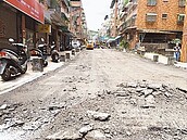 公安解套　基隆社區爛路重新刨鋪