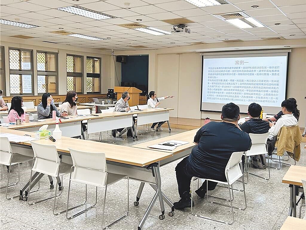 新北市動保處辦理動物保護檢查員受訓。圖/新北市動保處提供、柯毓庭新北傳真