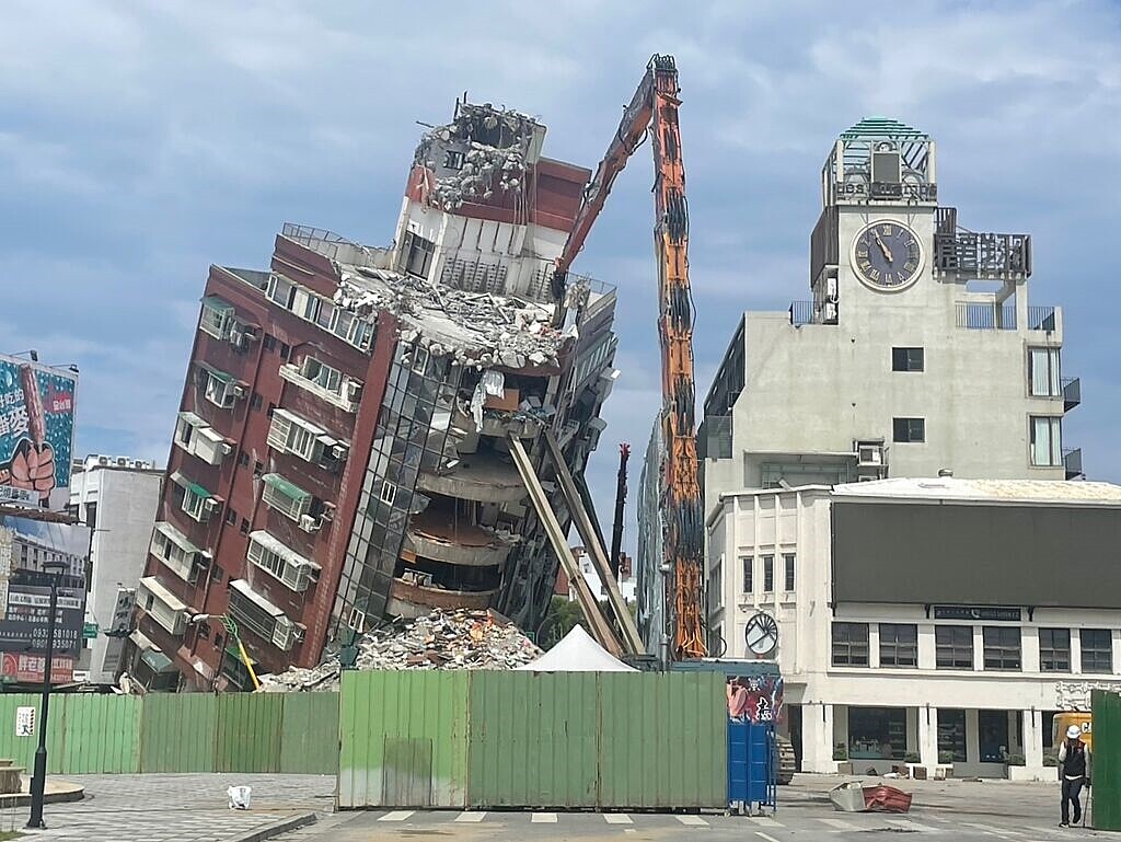 0403大地震發生逾三個月，初步統計，住宅理賠金額4.71億元，創歷史新高。圖／中時報系資料照片
