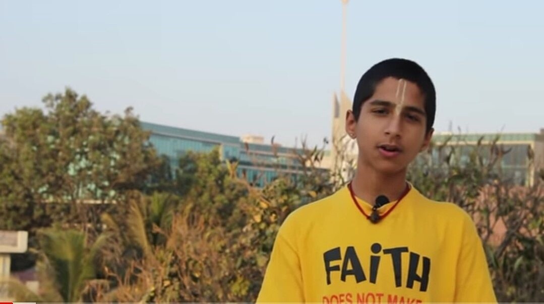 阿南德被封為印度神童。圖/摘自YouTube