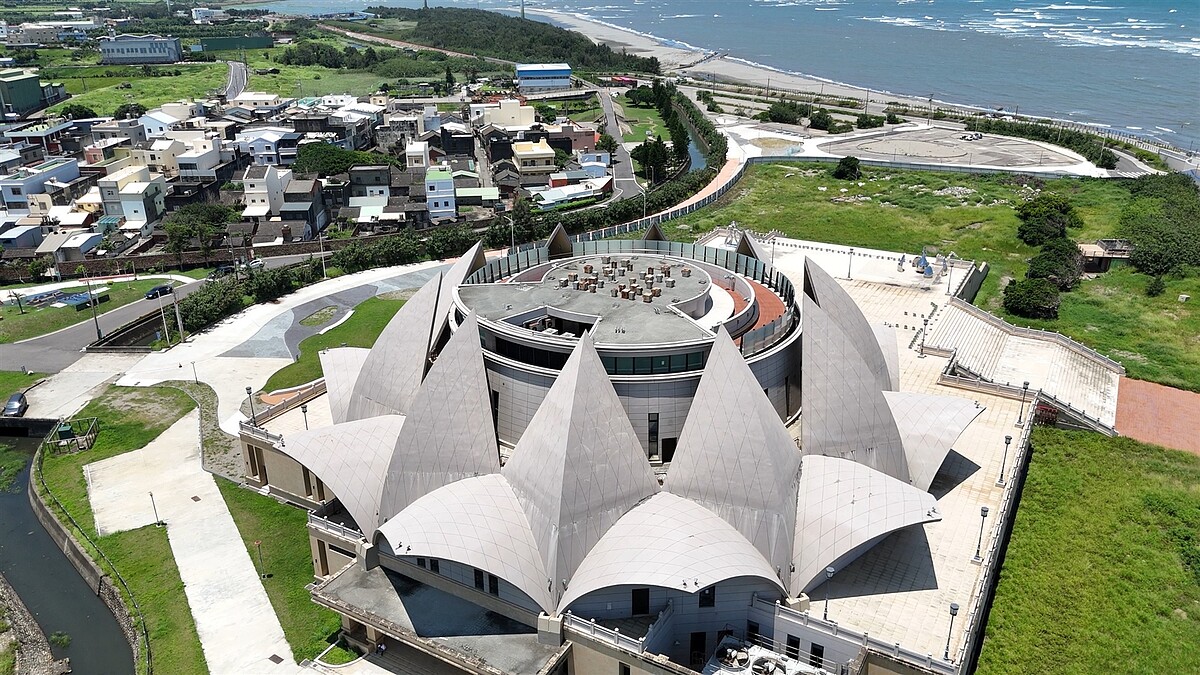 媽祖園區建築物外觀。圖／台中市觀旅局提供