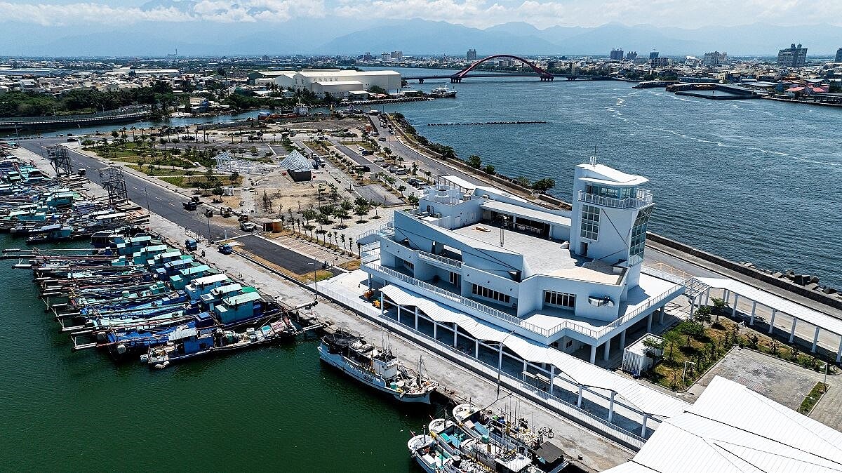 全國首座Taiwan Hi海洋航運園區。圖/屏東縣政府提供