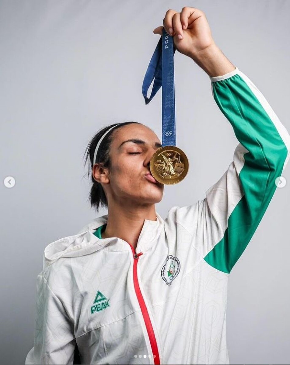 阿爾及利亞拳后克莉芙。圖/取自instagram@imane_khelif_10