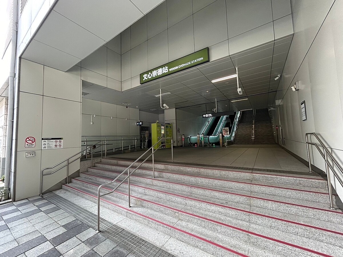 捷運文心崇德站銜接一中商圈、十四期重劃區,在此區置產,是坐擁兩大商圈的最佳選擇。圖/永慶房產集團提供