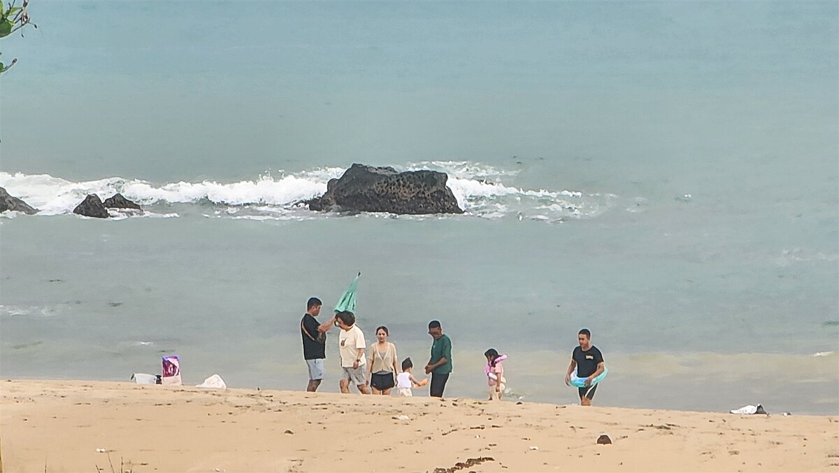 近年墾丁觀光人氣下滑,觀光人潮逐年下降。記者胡瑞玲/攝影