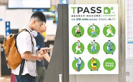 國民黨立委李彥秀26日在立院質詢時批評,地方捷運不能漲,但雙鐵卻要漲,根本是兩套標準;圖為台北車站民眾使用TPASS情形。(本報資料照片)