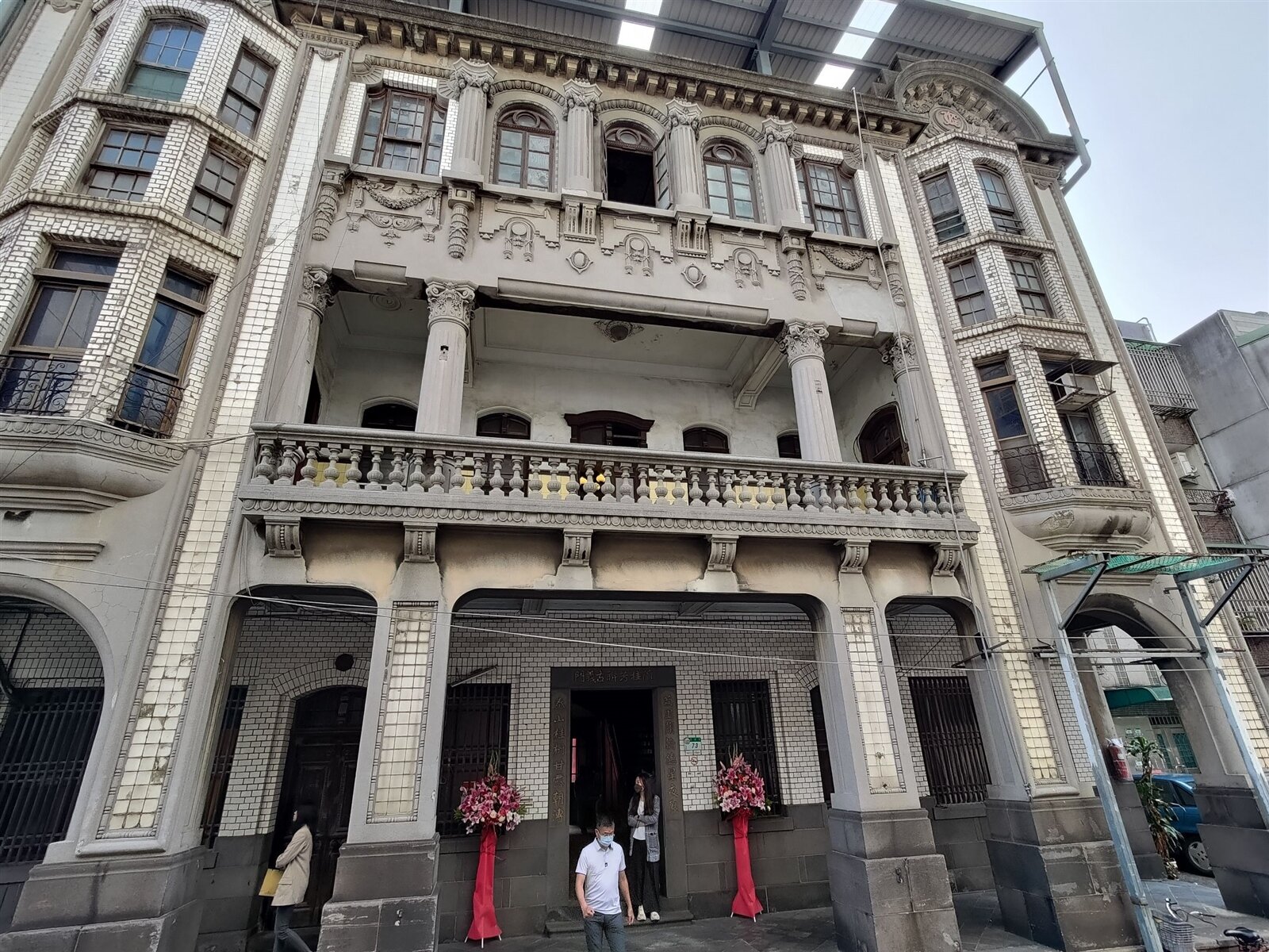 見證北台灣茶業歷史的大稻埕陳天來故居,昨天開啟修復工程。記者林麗玉/攝影