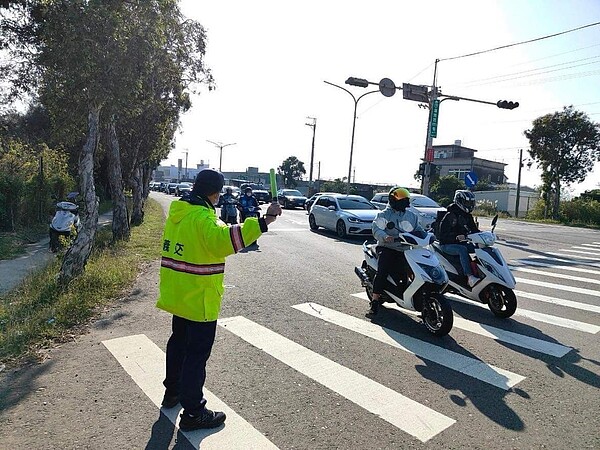 新竹清明節連假交管措施出爐。圖／新竹市警察局提供