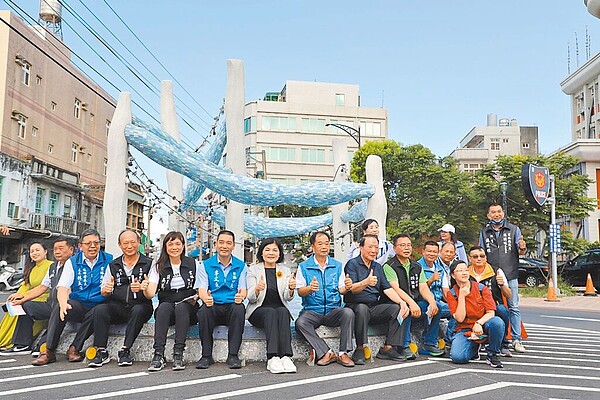 雲林縣政府推動台西鄉中山老街再造，透過老街風華再現，吸引更多人潮。（雲林縣政府提供／張朝欣雲林傳真）