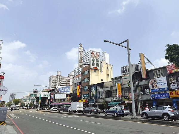 台中水湳經貿園區房價水漲船高，中清路周邊中古屋超搶手，不過，釋出物件並不多。圖／業者提供