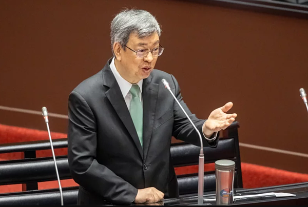 行政院長陳建仁。聯合報資料照片
