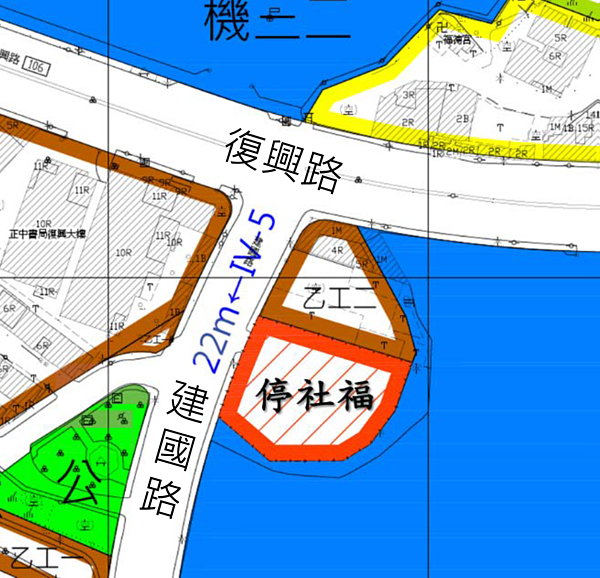 另1處現況位於新店建國公有停車場，土地為新北市所有，將由停車場用地變更為停車場及社會福利設施用地，面積約0.19公頃，未來由新北市政府興建，預計將提供257戶社會住宅。 圖／國土署提供