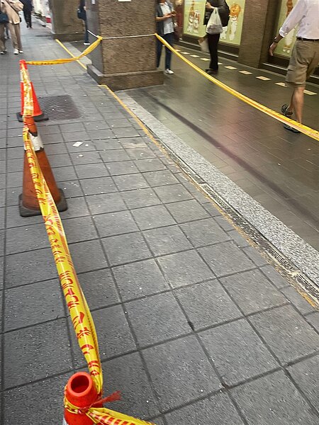 這次0403花蓮強震,統計全北市有262件磁磚剝落通報,以信義區通報55件最多、其次為松山區46件。圖/議員陳宥丞提供