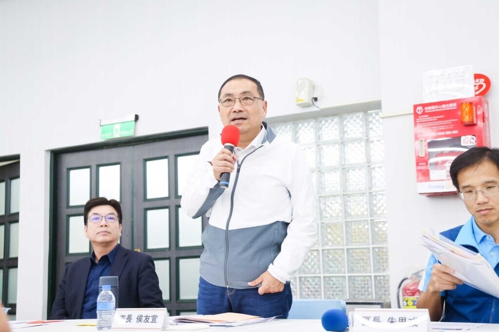 新北市長侯友宜盼打造新莊成為北臺灣中心，圖片新北市政府提供