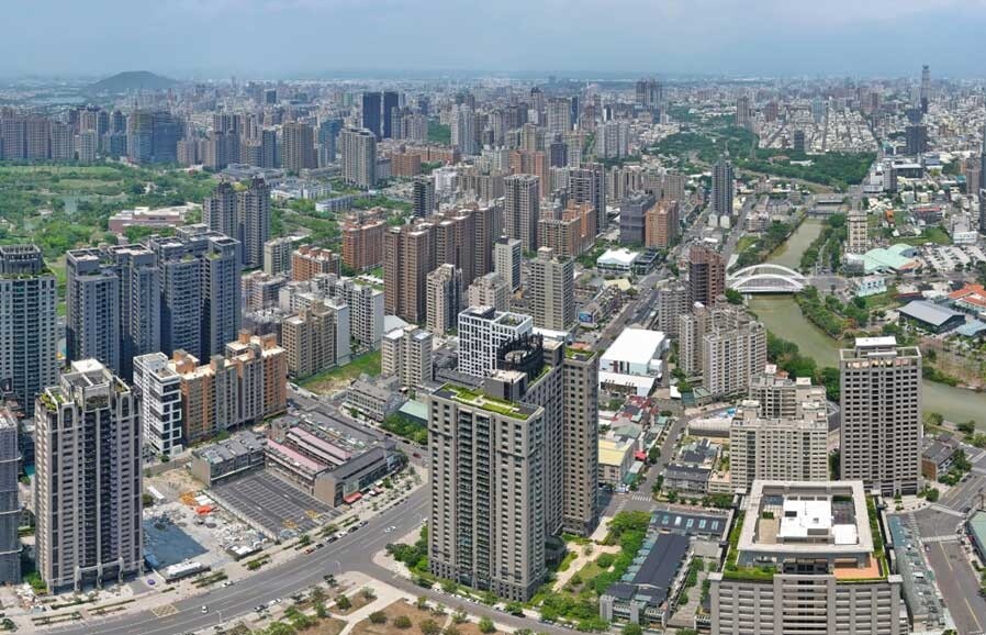 高雄市區域空拍圖,圖片高雄市政府提供