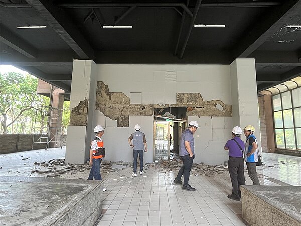 針對0403地震造成房屋損毀情形,桃園市政府今天公布相關修繕補助辦法。聯合報系資料照