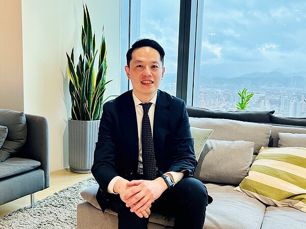 加入團隊13年，陳逸鴻晉升第一太平戴維斯台灣總經理。圖／好房網News記者蔡佩蓉攝影