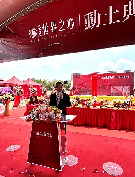 南部房市熱翻!60億台南大案「賈永婕老公也是股東」 泰嘉開發董事長呂金發。圖/好房網News記者蔡佩蓉攝影