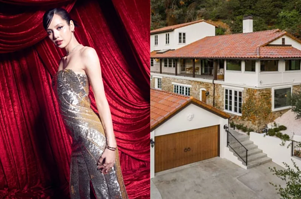 Lisa傳在美國比佛利山莊砸天價添購新房。圖/擷自instagram、theqoo