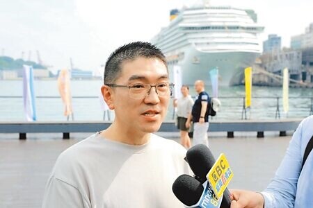 
基隆市長謝國樑（見圖）21日表示，待彭啟明接任環境部長後，將擇期拜會，並對四接等議題交換意見。（張志康攝）
