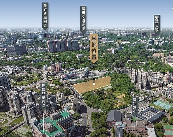 「新竹市建功高中南側地區公辦都更案(地上權區)」期望吸引竹科產業或ICT技術、智慧醫療、智慧文教、智慧商務、智慧環構等5大重點產業。圖/國家住都中心提供