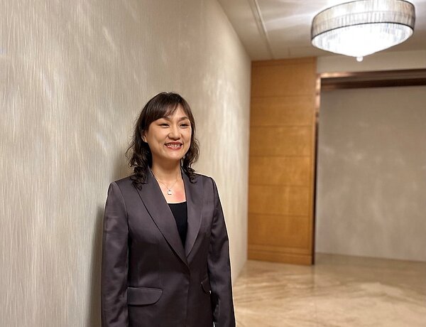 名軒開發董事長吳泓瑩。圖/好房網News記者蔡佩蓉攝影