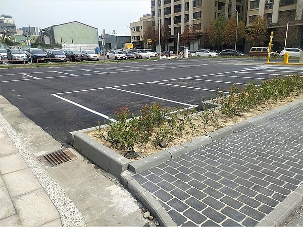 北屯區和平里和福停車場啟用。圖/台中市府提供