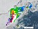 海峽南部線狀對流發展中…專家：閃電訊號非常活躍　每分鐘600次