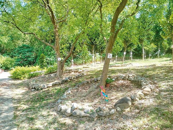 高雄近年樹葬量每年超過2千件，目前有旗山、衫林與燕巢3個樹葬園區。圖／取自高雄市殯葬處臉書