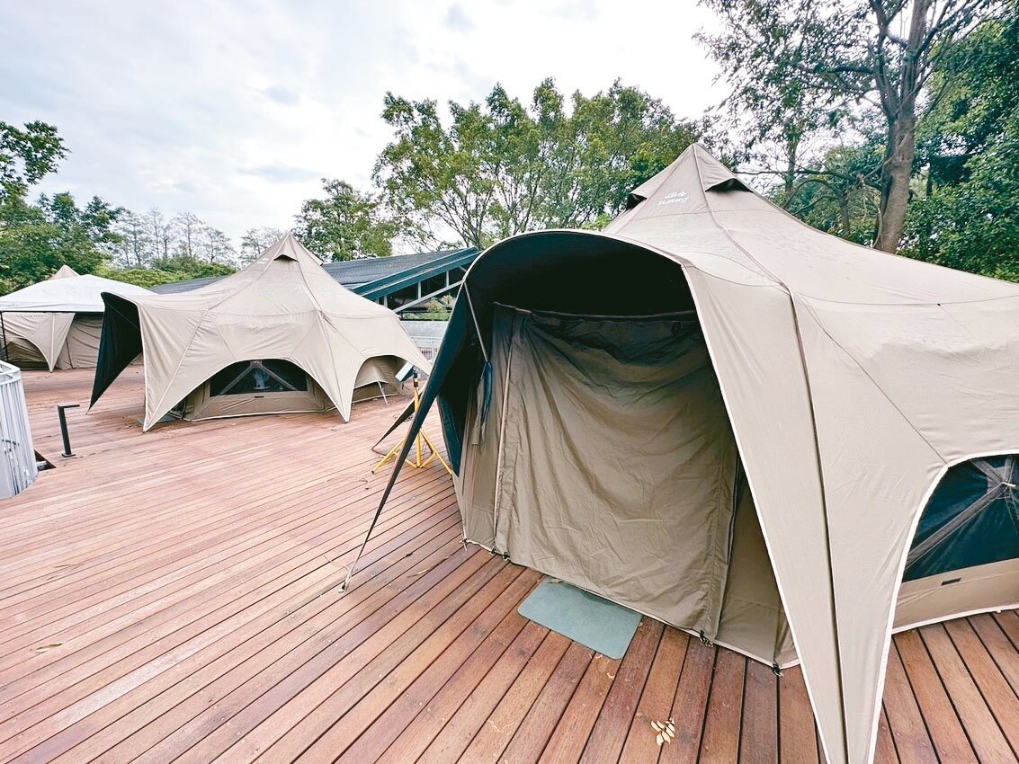 雲林虎尾建國眷村新建的露營區未來是否開放,縣府表示交由營運廠商規畫決定。記者蔡維斌/攝影