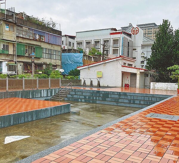 新北市議員金瑞龍認為中和民享藝文特區使用率低，建議市府重建為中和第二運動中心或改建為特色公園。圖／新北市議員金瑞龍提供