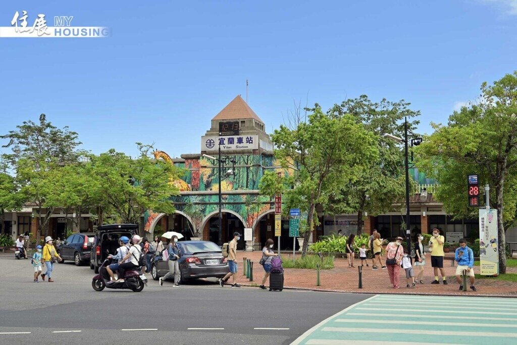 圖：台鐵宜蘭車站