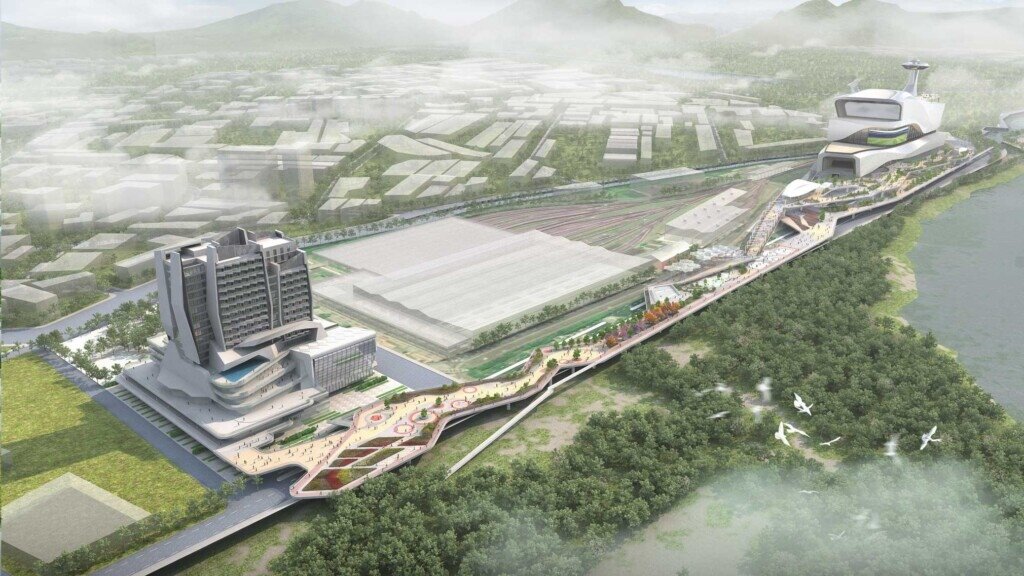 銀河灣計畫示意圖,圖片新北市政府提供