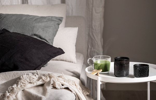 陶瓷罐裝香氛蠟燭。圖/IKEA提供