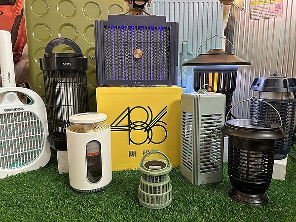 迎戰夏季蚊子大軍,各式捕蚊產品熱銷。圖/486團購提供