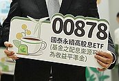 00878　人氣霸榜高息ETF