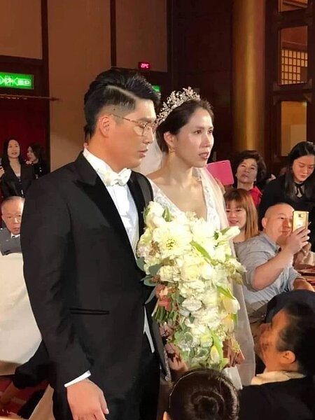 陳鑒和余苑綺先有後婚。圖/摘自臉書