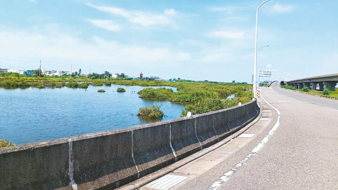 台61西濱台南將軍服務區的預定地迄今「靜悄悄」，地方憂心淪為一場空。記者謝進盛／攝影 