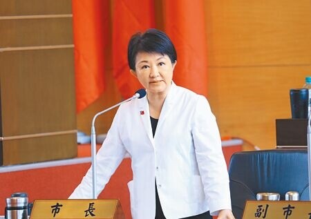 
台中市長盧秀燕（見圖）20日表示，賴清德總統新手上任，大家應多給新政府一點時間及空間。（陳淑娥攝）
