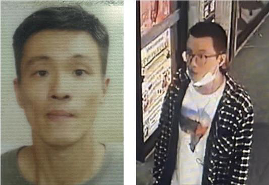 擔心具有攻擊性的殺人未遂逃犯跑來宜蘭,縣府晚間宣布校園22日暫停開放,視情況延長。圖/翻攝警方通緝資料