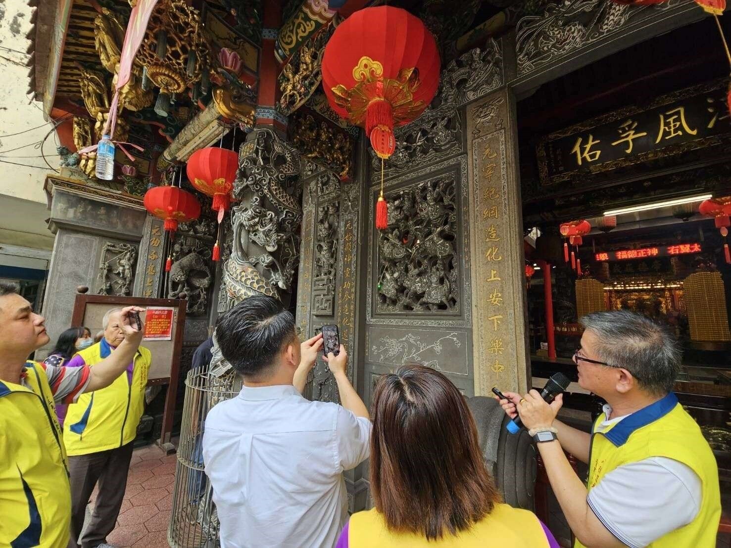 三元宮因保存良好，得以完整保留傳統工藝，這一狀況可說是「奇蹟」。圖：翻攝自蘇俊賓臉書