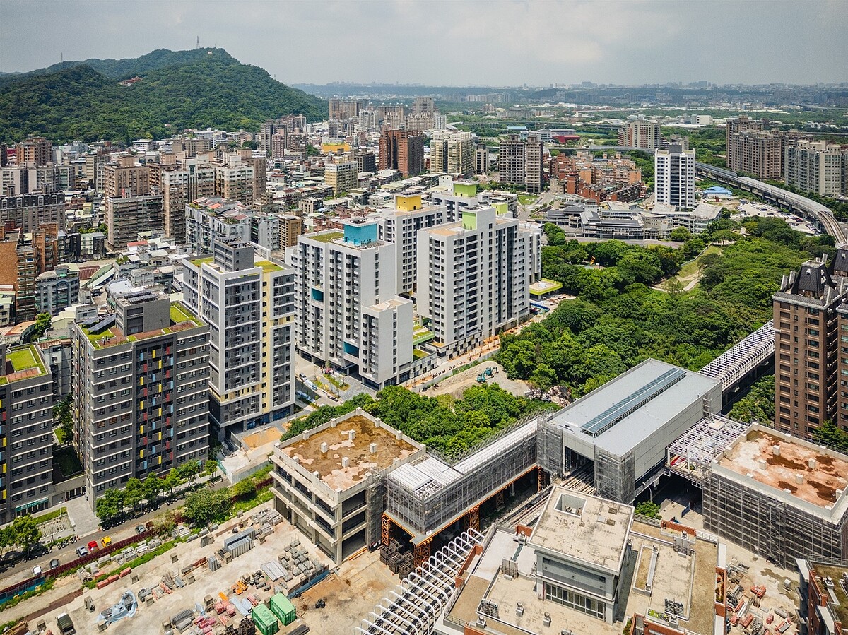 三峽北側整體開發區空拍照片。圖／新北市府提供