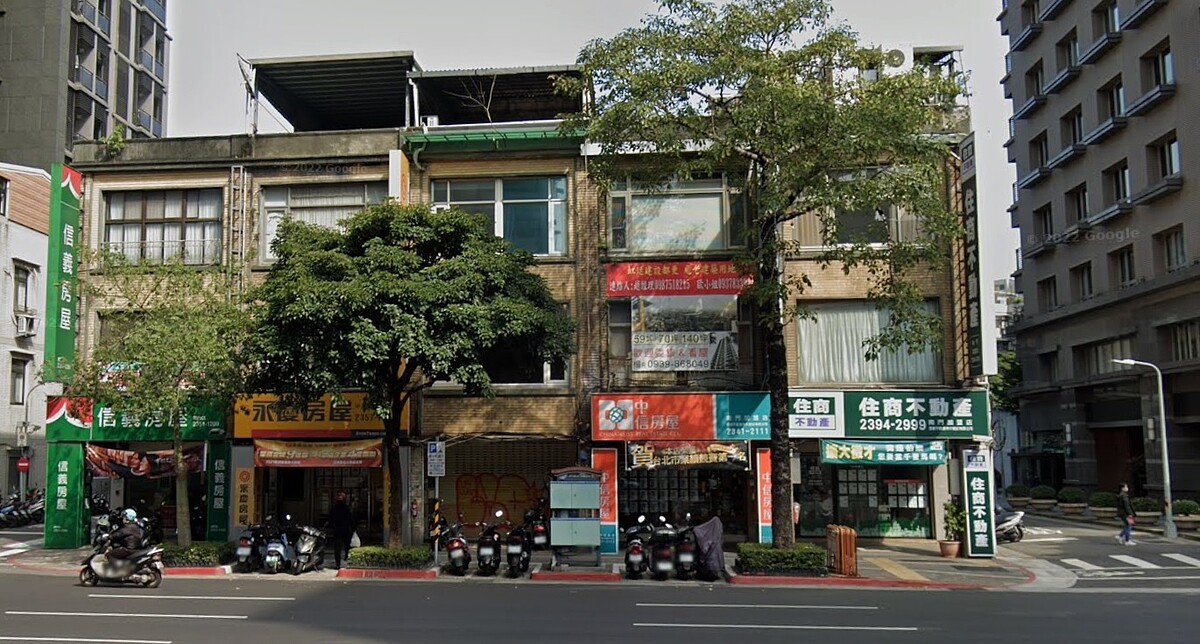 民眾好奇為什麼店面時常承租給房仲業者？示意圖／截自Google Map