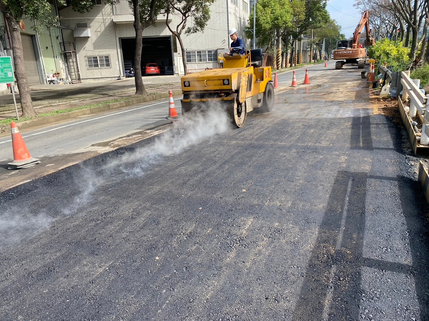 楊梅埔心PC-M幹線雨水下水道工程」完成設置長約237公尺雨水水道，工程於111年8月開工，113年7月竣工。圖：水務局提供