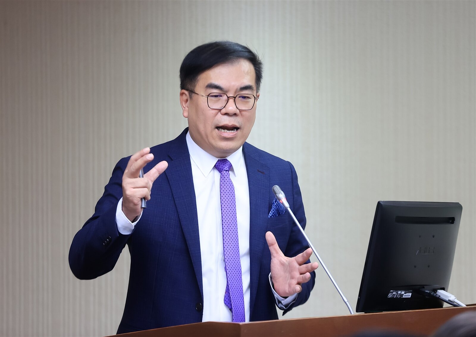 環境部長彭啟明。聯合報系資料照片 