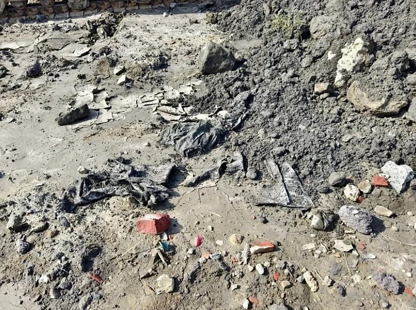 台南市農地、魚塭屢被查獲營建廢棄物,議員指每年約有34萬噸營建廢棄物去向不明,要求市府設法防堵。圖/台南市環保局提供