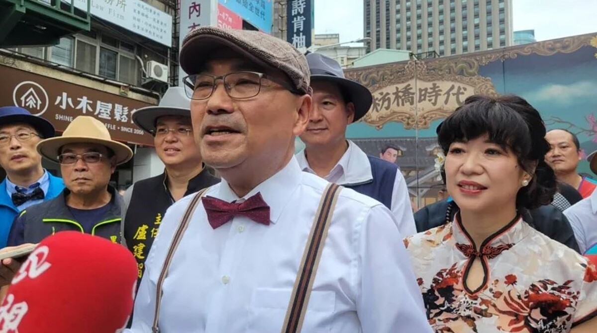 新北市長侯友宜表示，市府會做好詳細評估，讓在地就學比例邁向8成。記者江婉儀／攝影
