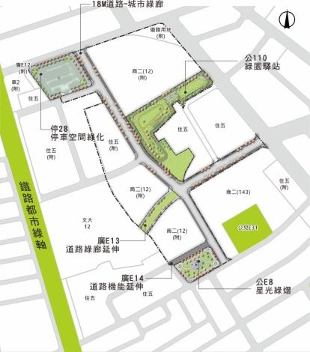 「台南市東區機35市地重劃」活化榮家土地。圖／台南市地政局提供