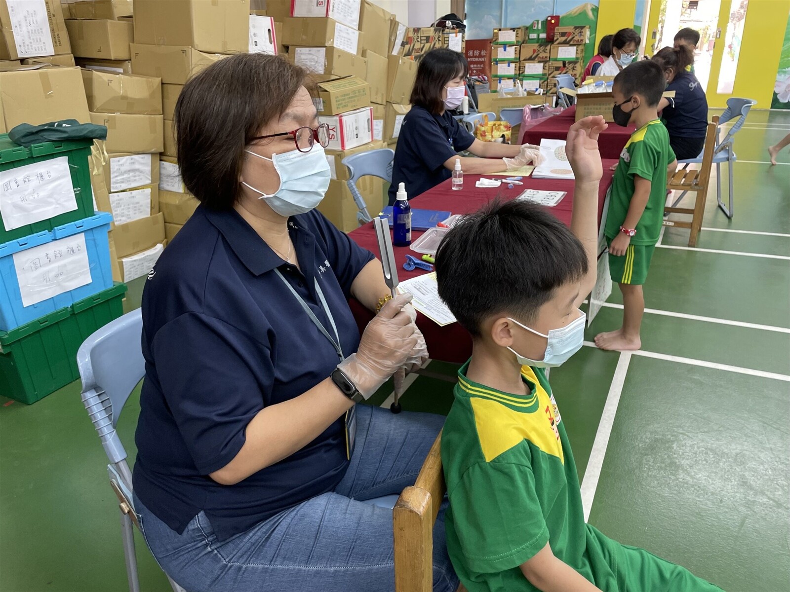 桃園教育局將健康檢查結果和數據，提供作為健康教學及學校發展健康促進議題的依據。圖：教育局提供