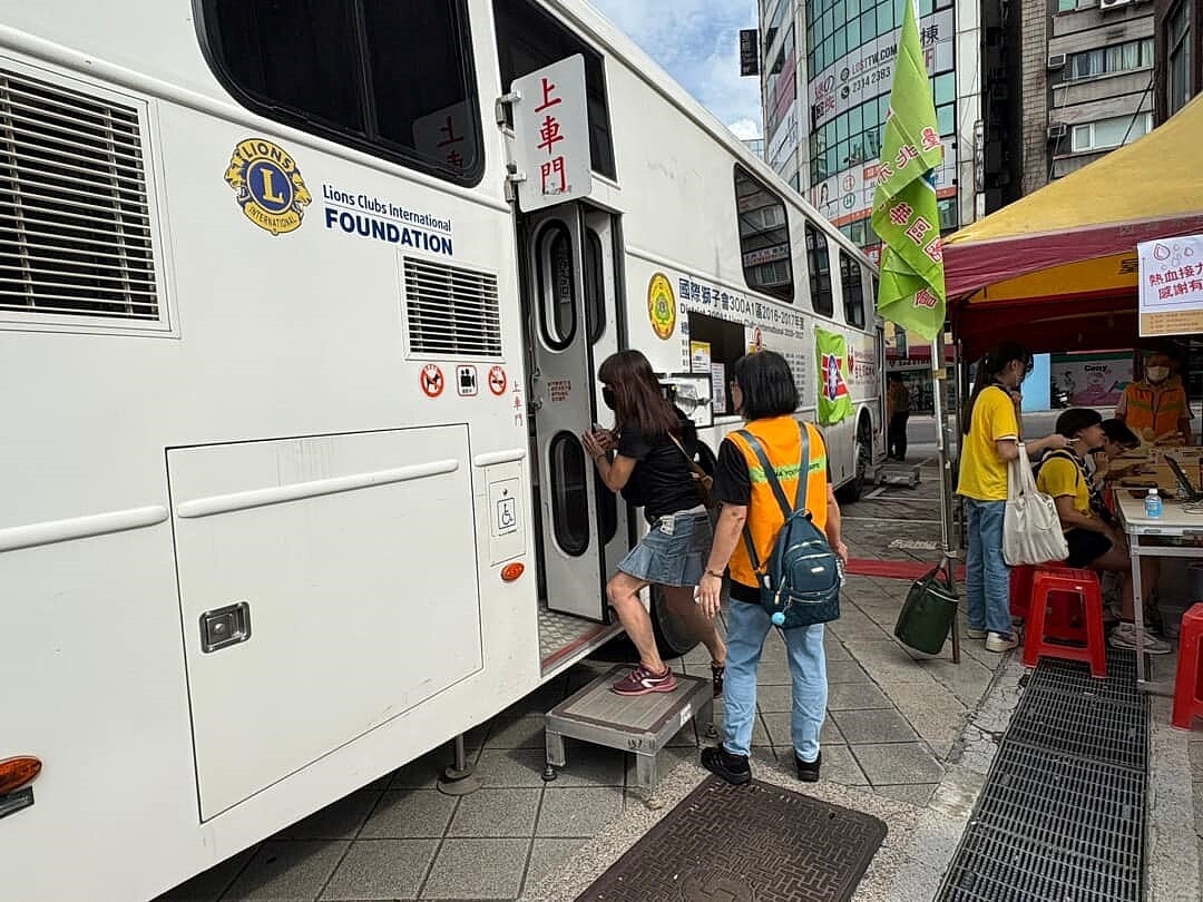 西門里捐血活動。(圖/中正萬華樂生活X有你有我)